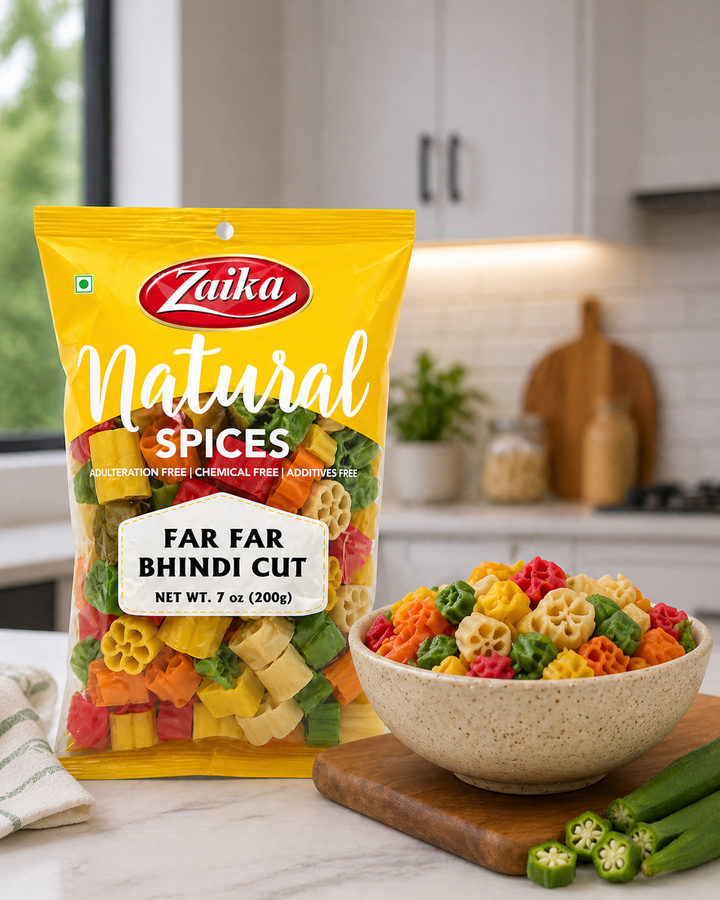 Zaika Far Far Bhindi Cut