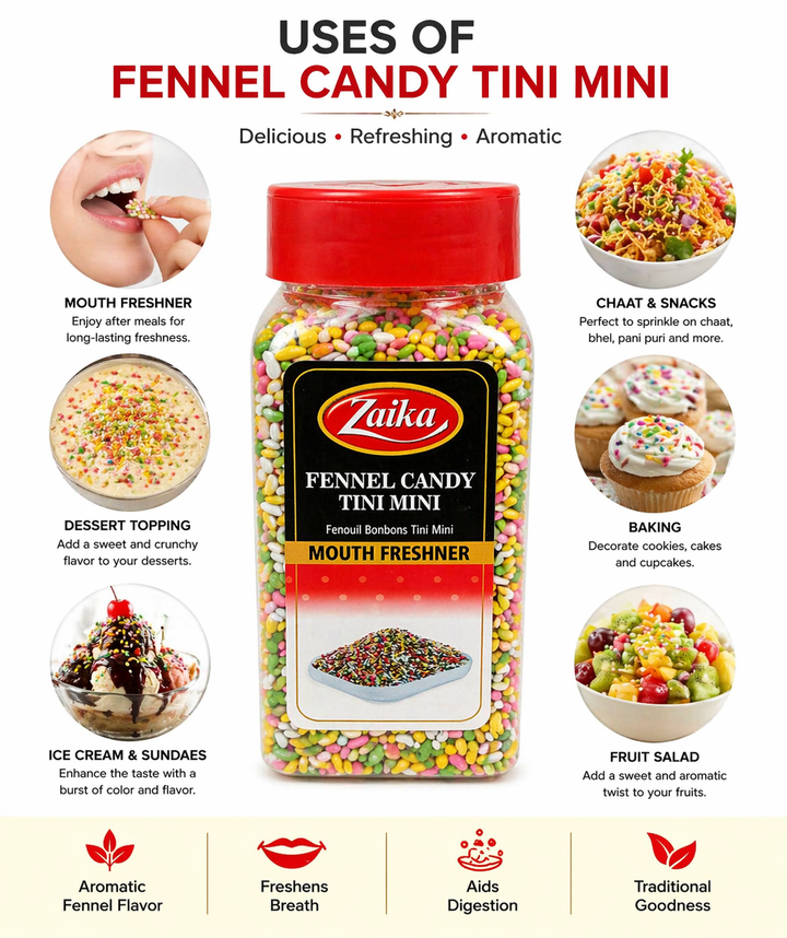 Zaika Tini Mini Sugar Coated Fennel