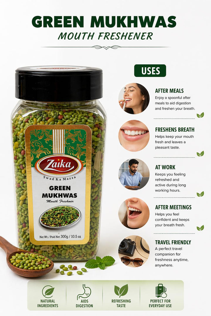 Zaika Green Mukhwas
