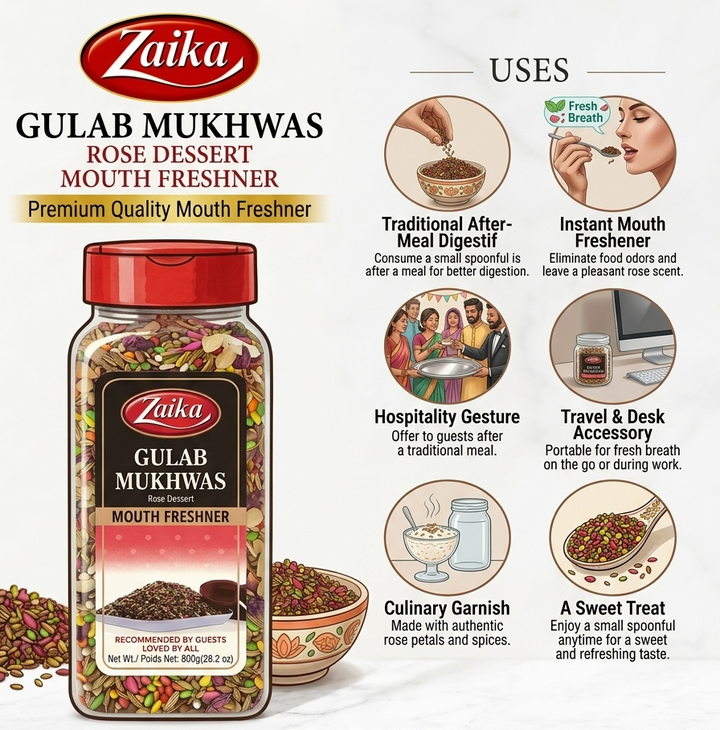 Zaika Gulab Mukhwas
