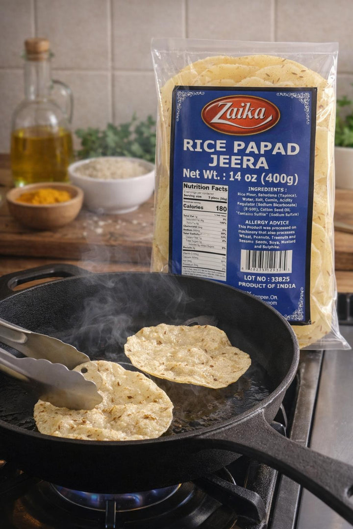 Zaika Rice Papad Jeera