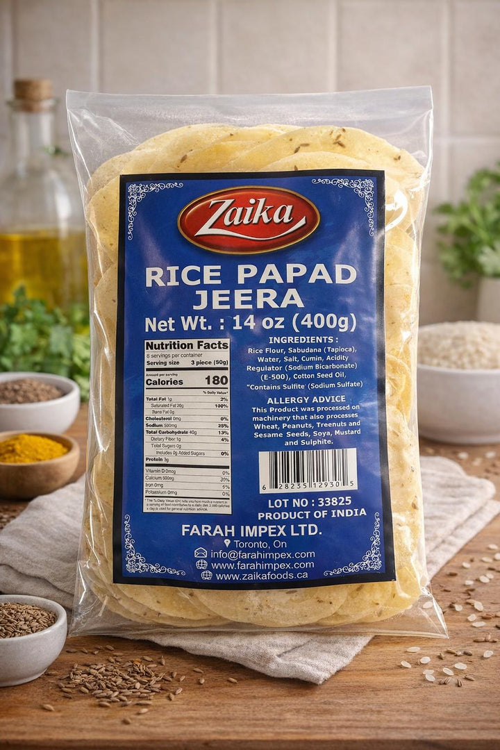 Zaika Rice Papad Jeera