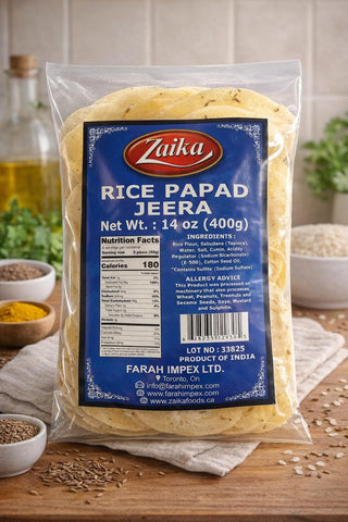 Zaika Rice Papad Jeera